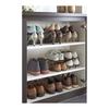 Yamazaki Jitsugyo (Yamazaki) Shoe Rack Medium Extendable Shoe Rack Frame Black 2573 (x 4)
