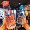 500ml Transparent Glass  Water Bottles BPA Free Creative Frosted Water Bottle with Portable Rope Travel Tea Cup