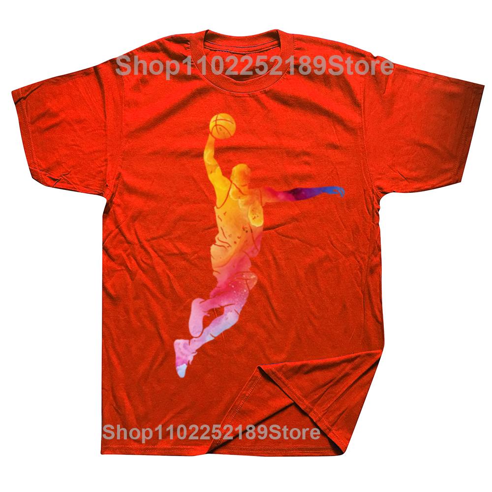 

Funny Basketball Player Tshirts Men Womens Fashion Casual 100 Cotton Loose Oversized Basketballer Sports Graphic T Shirt S