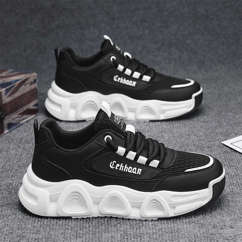 Fashion Plateforme Round Foot Basket Sneakers Men's Boot Shoes High Quality Men's Loafers Sport Sho Kit Tenisky Tenia Luxery