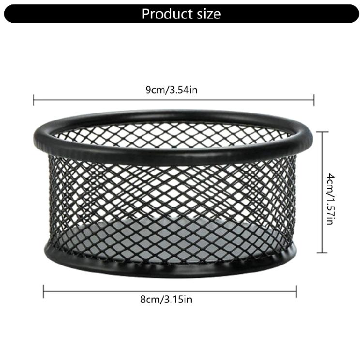 Metal Paperclip Storage Box Paper Clip Organiser Ventilated Metal Container For Paper Clip Hairpins Push Pin Thumbtacks