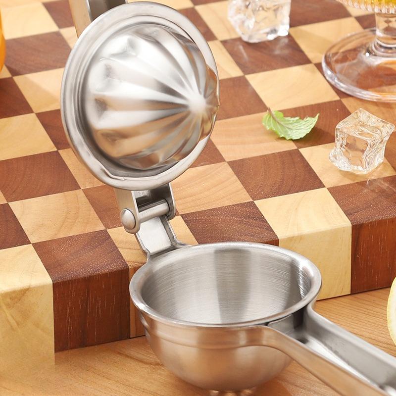 Stainless steel lemon juicer, household fruit pomegranate juicer, manual multi-purpose fruit clamp