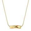 ins wind Mobius pendant necklace women do not fade light luxury niche collarbone chain