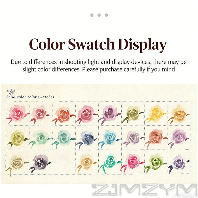 24-color Watercolor Paint Solid Watercolor Pigments Separate Packaging Wooden Box Art Painting Sketching Portable Color Palette