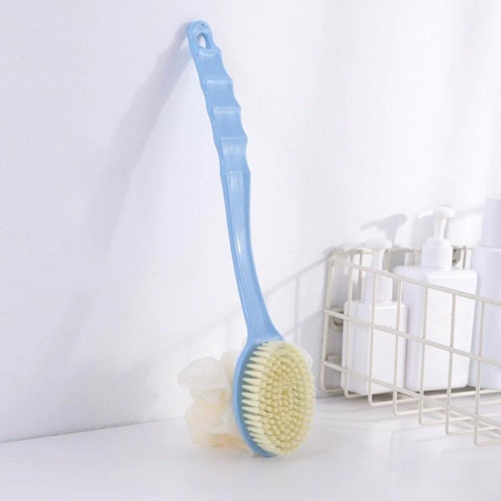 Take Bath Long Handle Bath Brush Soft Bristles Double Sided Bath Ball Back Massage