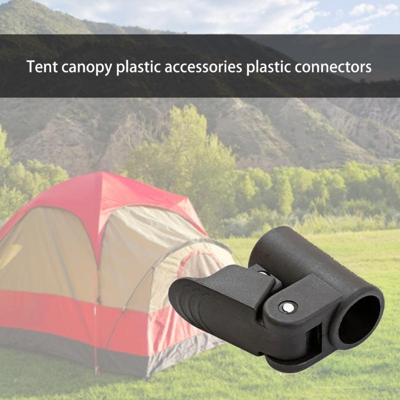 4Pcs/set Tent Building Connector Tent Rod Support Connector Tent Adapter Outdoor Tent Accessories for Camping Tent Rod