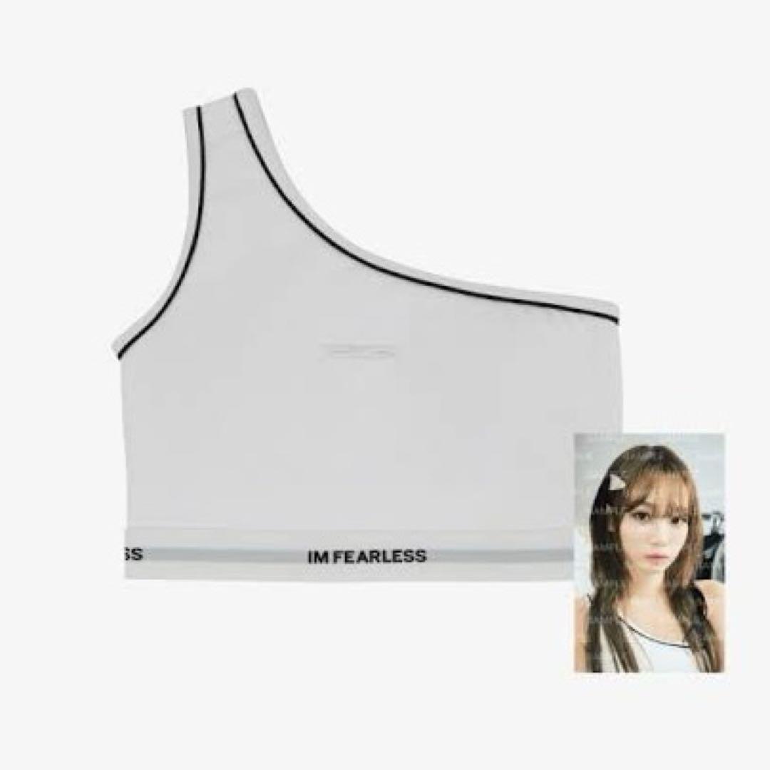 

[USED] Lu Seraphim One Shoulder Bra Top