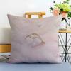 Works by Polish Artist Monika Marchewka Cushion Cover Washable Linen Comfort Soft  for Sofa Bed Cozy Home Room Decor