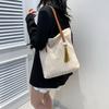 Fashionable Woven Tote Bag For Women Large Capacity Summer 2024 Trendy Versatile Everyday Bag