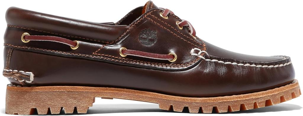 Timberland HERITAGE Noreen 3-Eye Handsewn (Brown / 23.5 cm / Leather 3-Eye Deck Shoes)