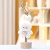 Bib Key Rabbit Chain Cartoon Toy Backpack Pendant Decoration Plush Cute Doll