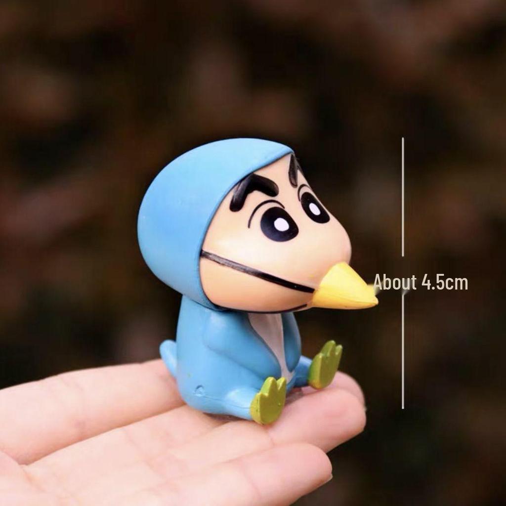 Cow-Themed Crayon Shin-chan Blind Box and Car Set