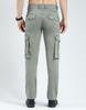 MONTE CARLO Men's Slim Fit Solid Cargo Pants