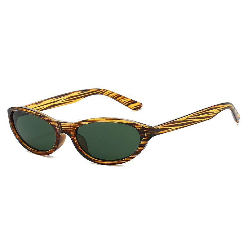 Vintage Small Frame Oval Sunglasses Women Men Luxury Brand Retro UV400 Eyewear for Outdoor Driving Fashion