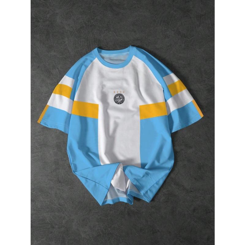 Hot 3D Printed American Retro Short Sleeve Unisex Trendy Street Sports Style Football Summer Unisex Quick DryBreathable Y2K Top