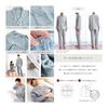 [Special Anminkan] Pajamas, Men's, 100% Cotton, Double Gauze, Made in Japan, Long Sleeves, Open Front, Top and Bottom Set, Long Pants, Spring,