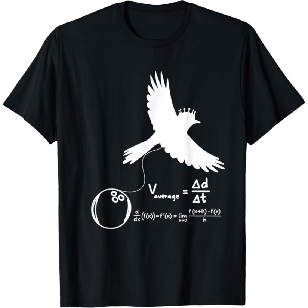 

King Arthur Physics Math Science Bird Coconut T-Shirt XXXXXL чёрный