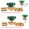 Professional Zinc Alloy Copper Battery Terminal Link Switch Quick Cut-off Disconnect Isolator Switch Auto Car Accessories
