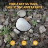 Durable Polyester Resin Concealed Key Holder That Looks Like A Real Garden Stone Rocks Style Concealed Storage Case