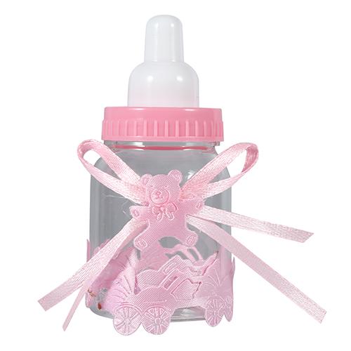 12 Stück Klare Süßigkeiten-Schokoladenboxen Plastik-Futterspender Fütterungsflasche Für Hochzeitsfeier Geburtstag Babyparty Gastgeschenke Mutterschaftsgeschenke