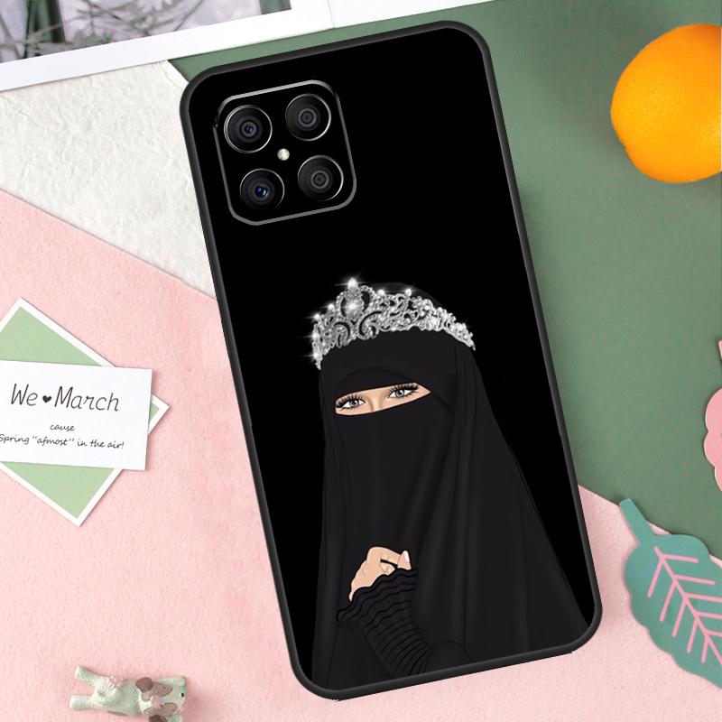 Niqab Queen Islamic Muslimah Woman Case For Honor X8b X9b X9c X9a X8a X8 X9 50 70 90 Lite Honor 200 Lite Magic 7 5 6 Pro Cover