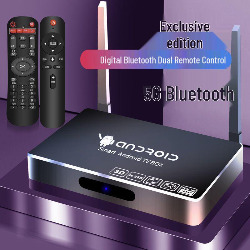 

Двохдіапазонний 5G Android TV Box з Bluetooth та WiFi K7