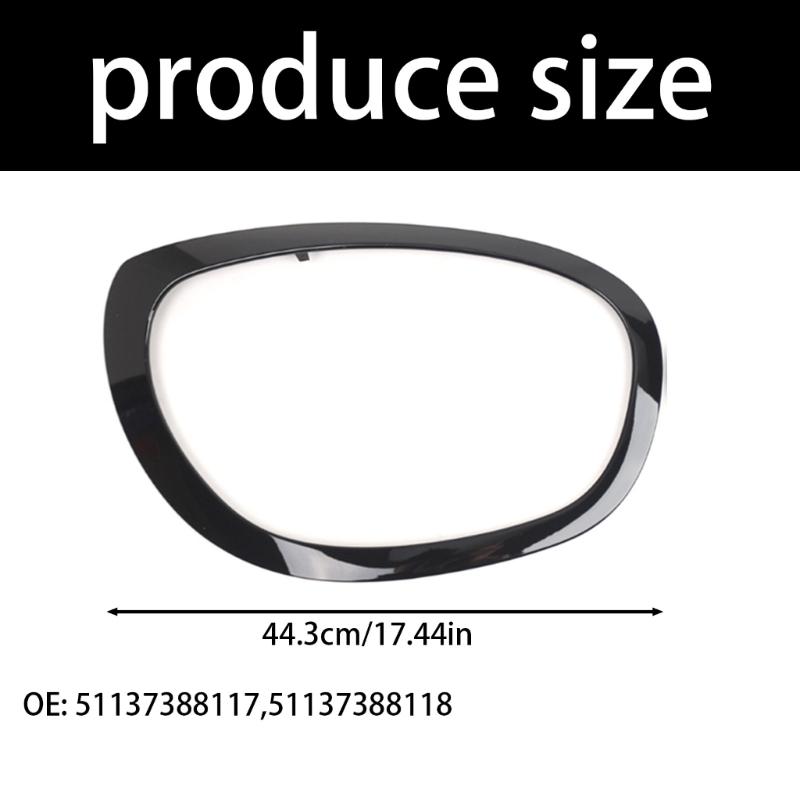 Headlight Protection Film Vehicle Headlight Guard Anti Yellowing Design Preserves Light Brightness Fit for Mini F60
