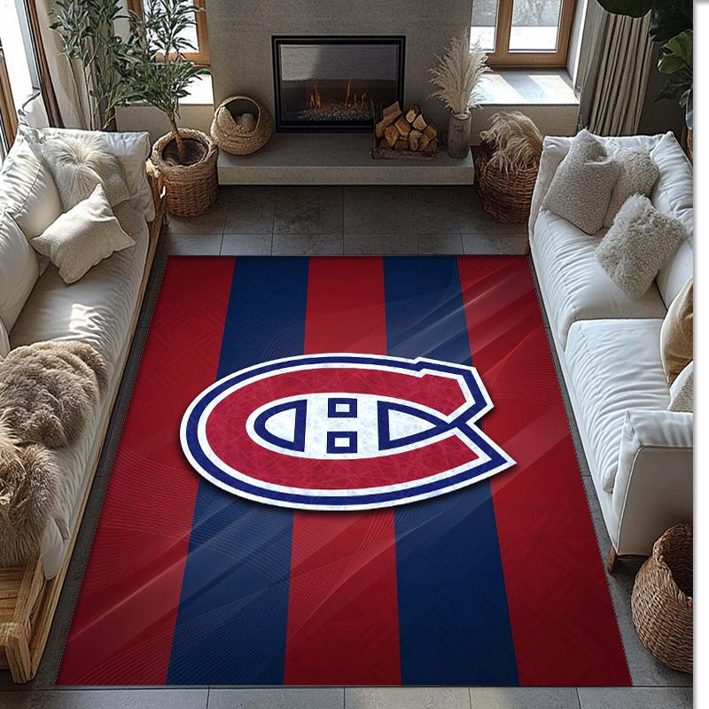 Montreal Canadiens Crystal Velvet Carpet Soft