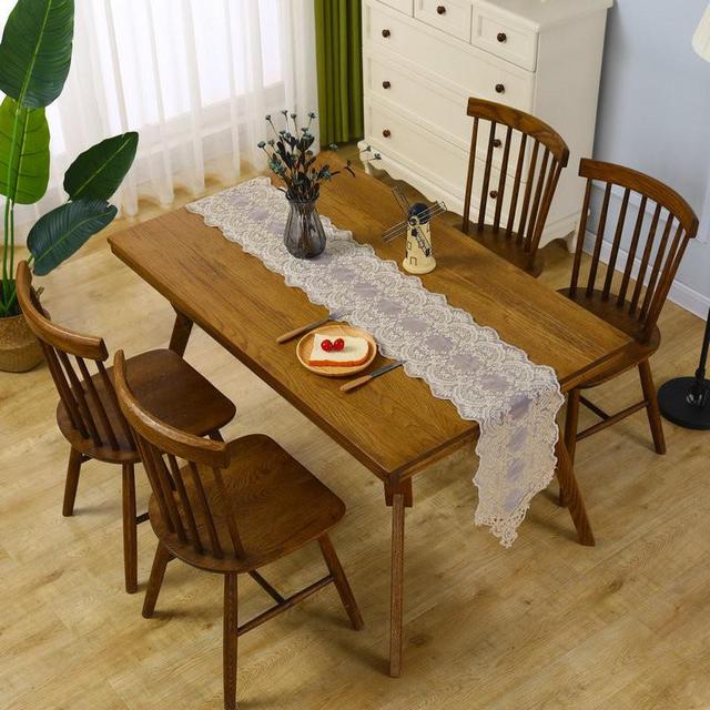New Table Cloth Lace Cloth Art Nordic Tv Cabinet Tea Table Table Flag Pure White Modern Simple Bed Flag Table Cloth