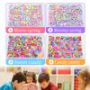 Children Amblyopia Candy Colors DIY Wear Beads For Bracelet Kids Toys Geometric Shape Personalized Jigsaw Puzzle