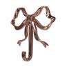 Metal Bow Shape Wall Hooks Decorative Key Bag Hanging Hook Load-bearing Towel Hat Jacket Key Holder for Home Decor