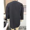 Spring Summer Women's Cotton Linen Shirt, Vintage Retro Solid Color Casual 3/4 Sleeve Blouse Top For Women, European American Fashion