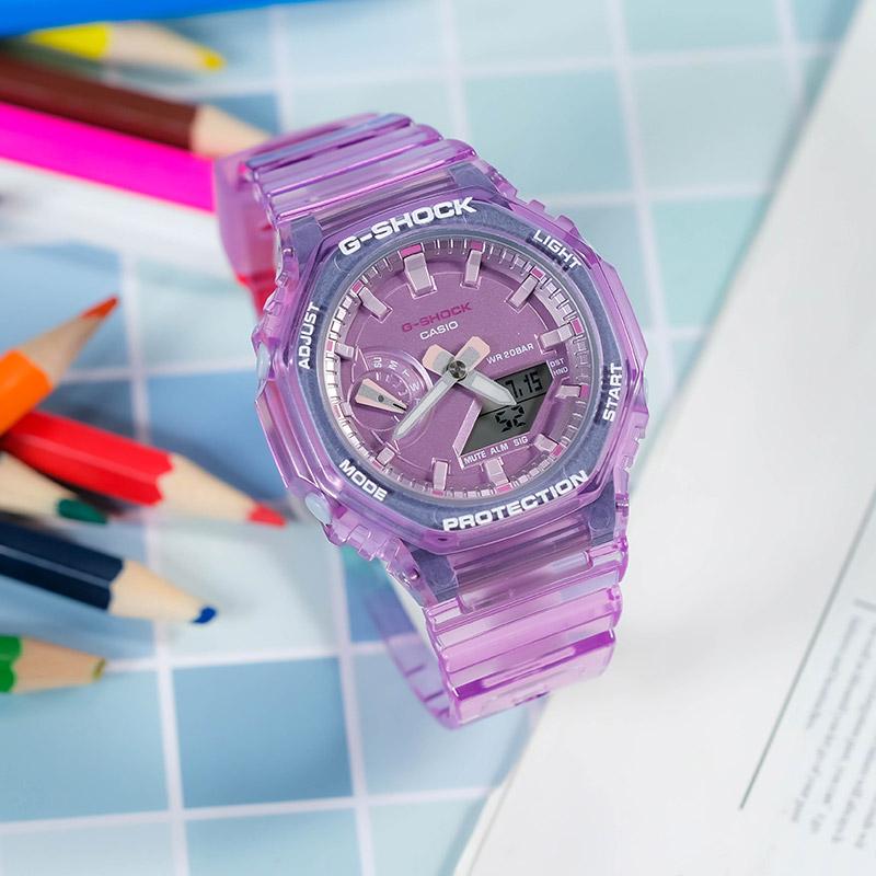 Casio Orologio da Donna Viola GMA-S2100SK-4APR