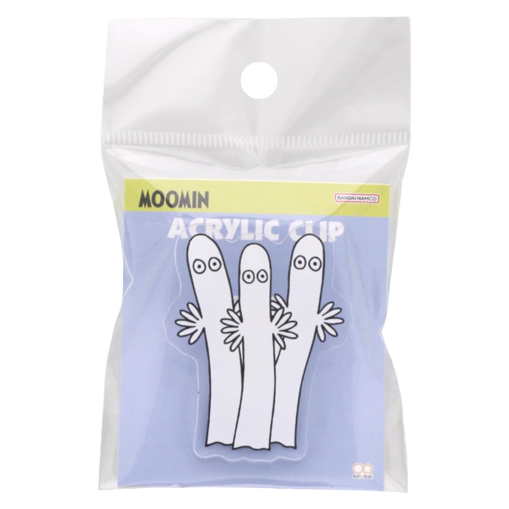 

Sunstar Stationery Moomin Акриловый 3 S3623378 Зажим, Зажим, Хаттифаттены,