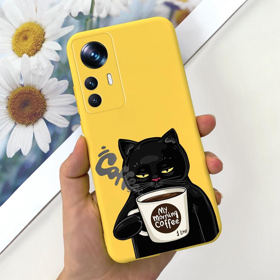 For Xiaomi 12T Pro Case Cute Astronauts Cartoon Cover Soft Silicone Phone Cases For Xiaomi Mi 12T Pro Mi12T 12TPro Fundas Bumper