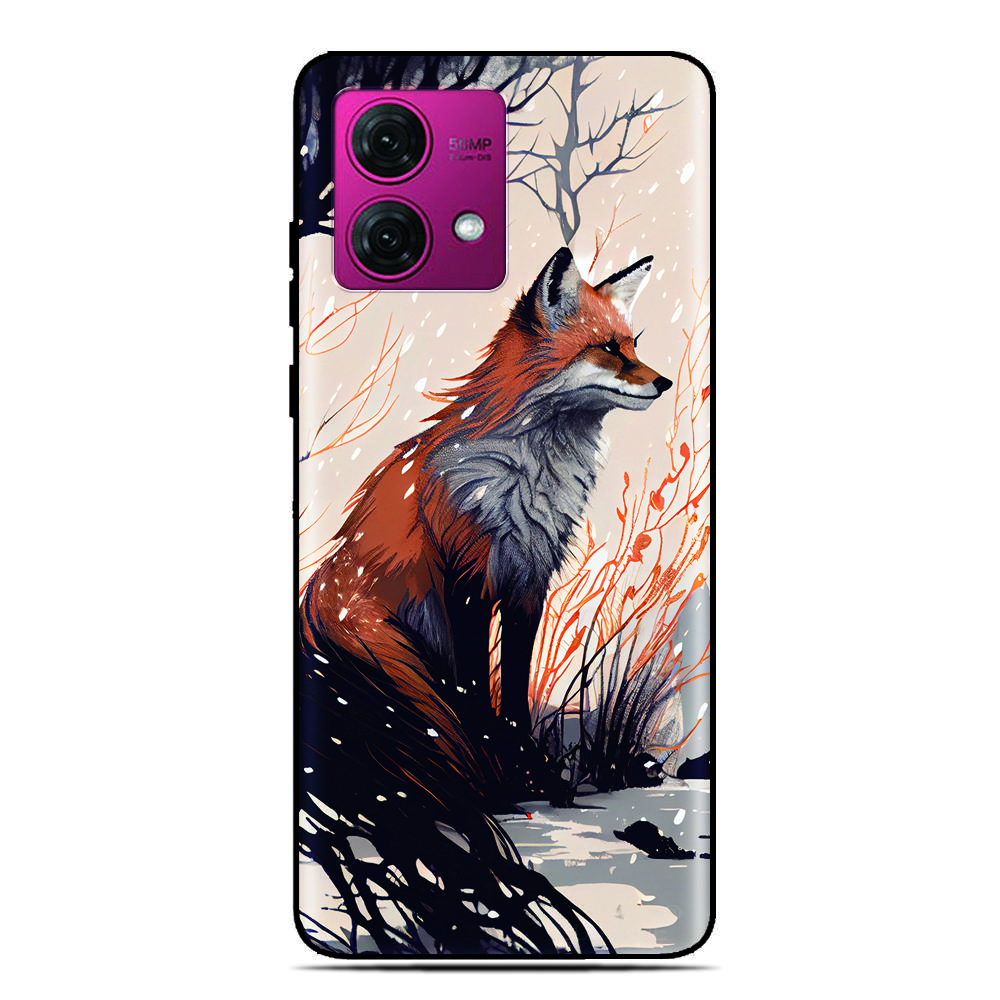 Fox Animal Phone Case For Motorola Moto G35 G75 G71 G34 G53 G96 G22 E40 E30 E20 G13 G14 G42 G31 G41 G30 G20 G10 G50 G51 Cover