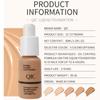 Fond de teint liquide mat en bouteille, correcteur de teint, anti-sébum, imperméable, longue tenue, hydratant, base de maquillage longue durée