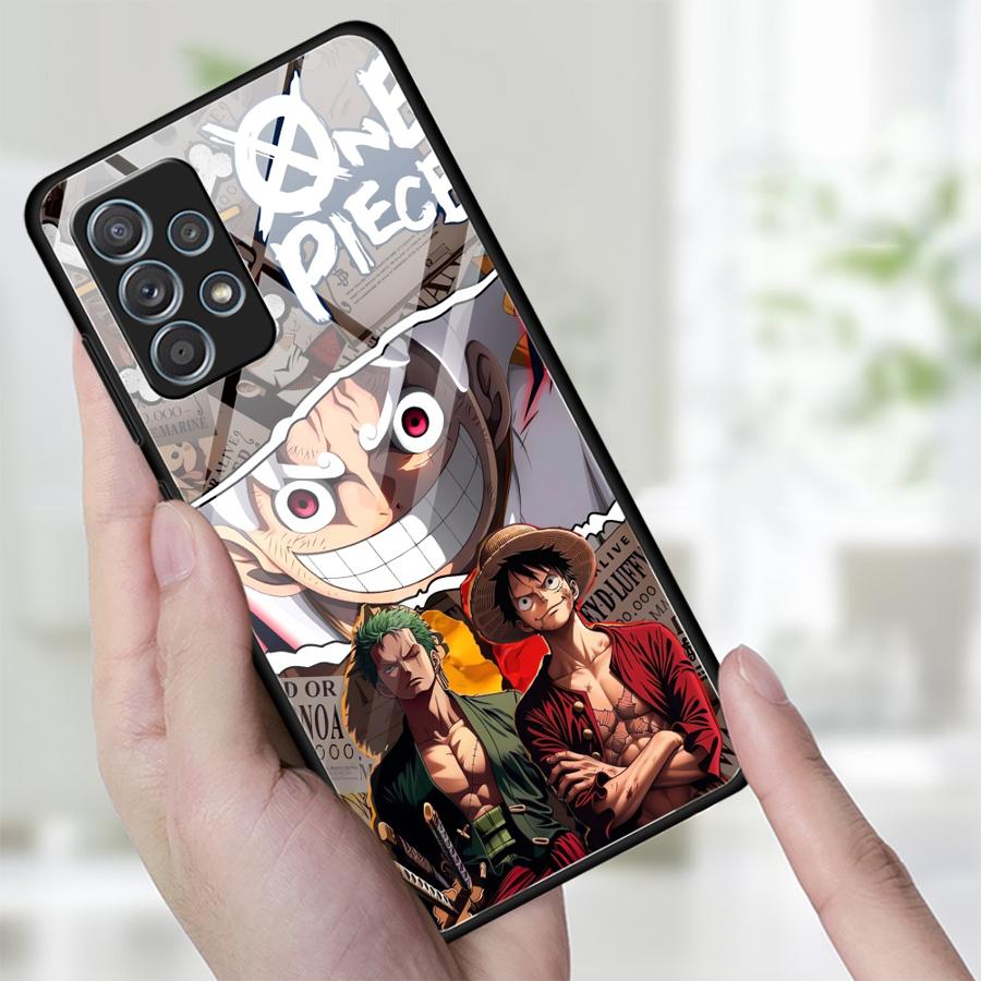 Case for Samsung Galaxy A21 A06 A13 A20 A51 A52 A14 A30 A16 A02 A73 A34 A15 A50 A12 A10 A56 A35 A25 A36 A71 Cover Anime PieceS