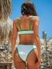 Beach Vacation Swimsuit Sexy Bikini Swimsuit Women Three-point Swimsuit Triangle Swim Trunks Fine Stitching In A Variety of Colors Beachwear