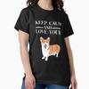 Funny Welsh Corgi Dog Shirt Gift Classic T-Shirt