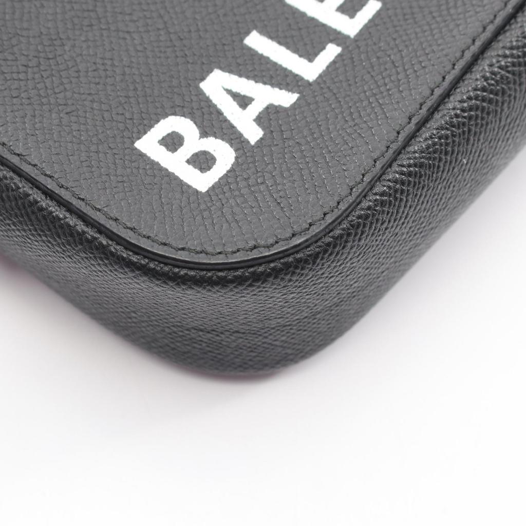 Used BALENCIAGA Ville Camera Bag XS Shoulder Bag 558171 leather Black Used Women