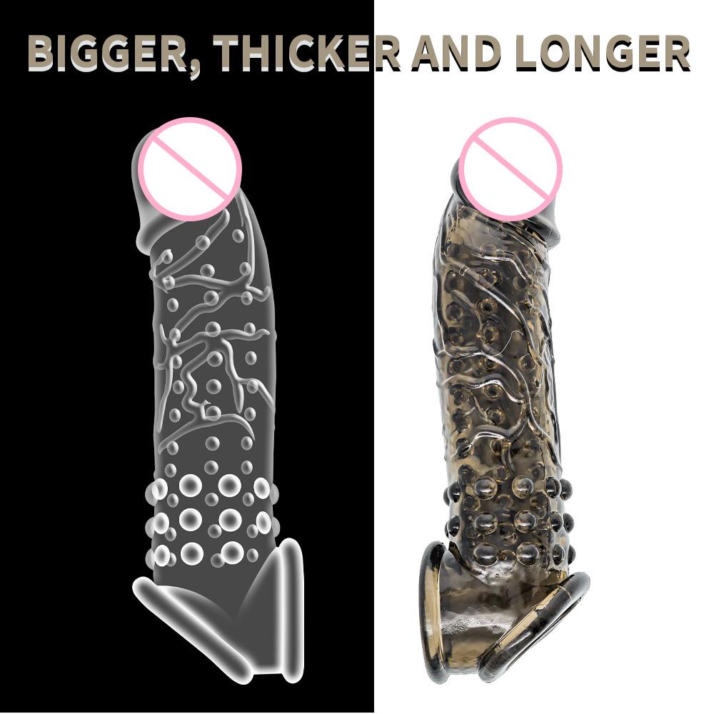 Crystal Wolf Tooth Men's Enhancing Sleeve Set - Fun Couples Toy, Adult Pleasure Product