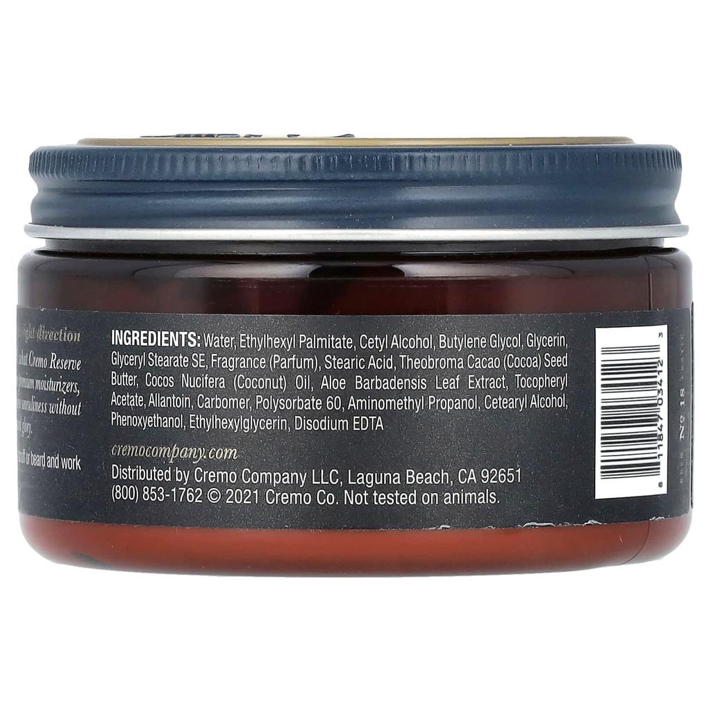 Reserve Collection, Beard and Seed Cream, Palo Santo, 113G(4Oz)