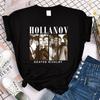 Lässige Gothic T-Shirts Oberteile Damen Grafik Vintage T-Shirt Heated Rivalry Print Rundhals Ärmel T-Shirt Kleidung Ästhetische Kleidung