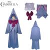 Cinderella Cosplay Costume For Women Fairy Godmother Inspired Outfit For Halloween And Stage Performances Stock)