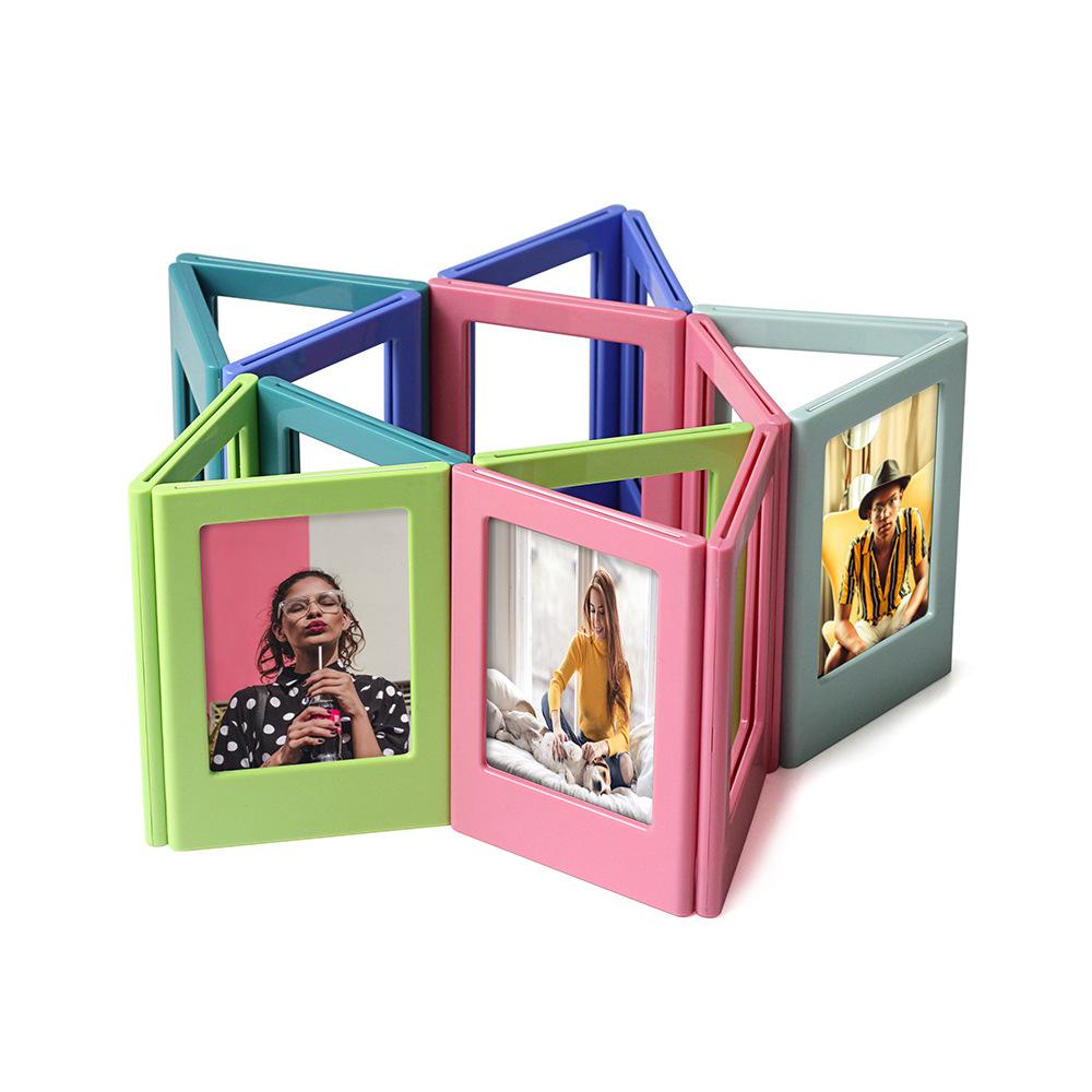 Magnetic Pocket Picture Frame, White, Holds 2.4 x 1.7 Inches Photos, 10 Pack  Creative DIY Magnet Fun Small Photo Frame