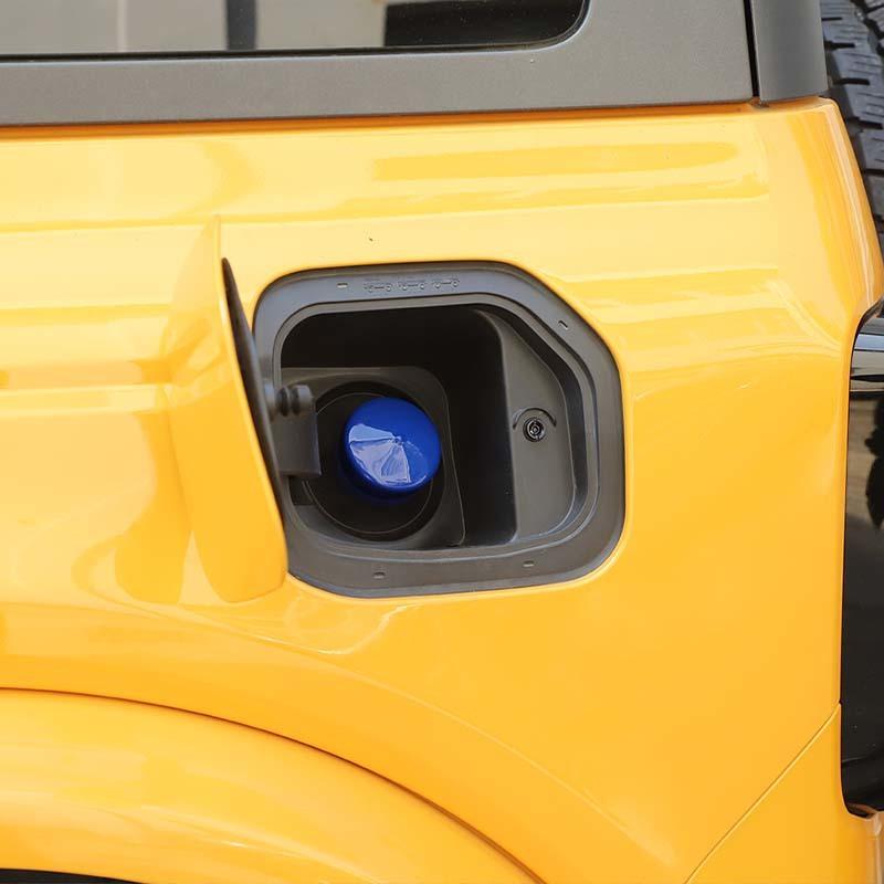 Inner Fuel Tank Port  Dust Cover Decoration Fit For Ford Bronco 2021 Up For Chevy Silverado 2019 Up For F150 2021 Up Car Exterior Accessories