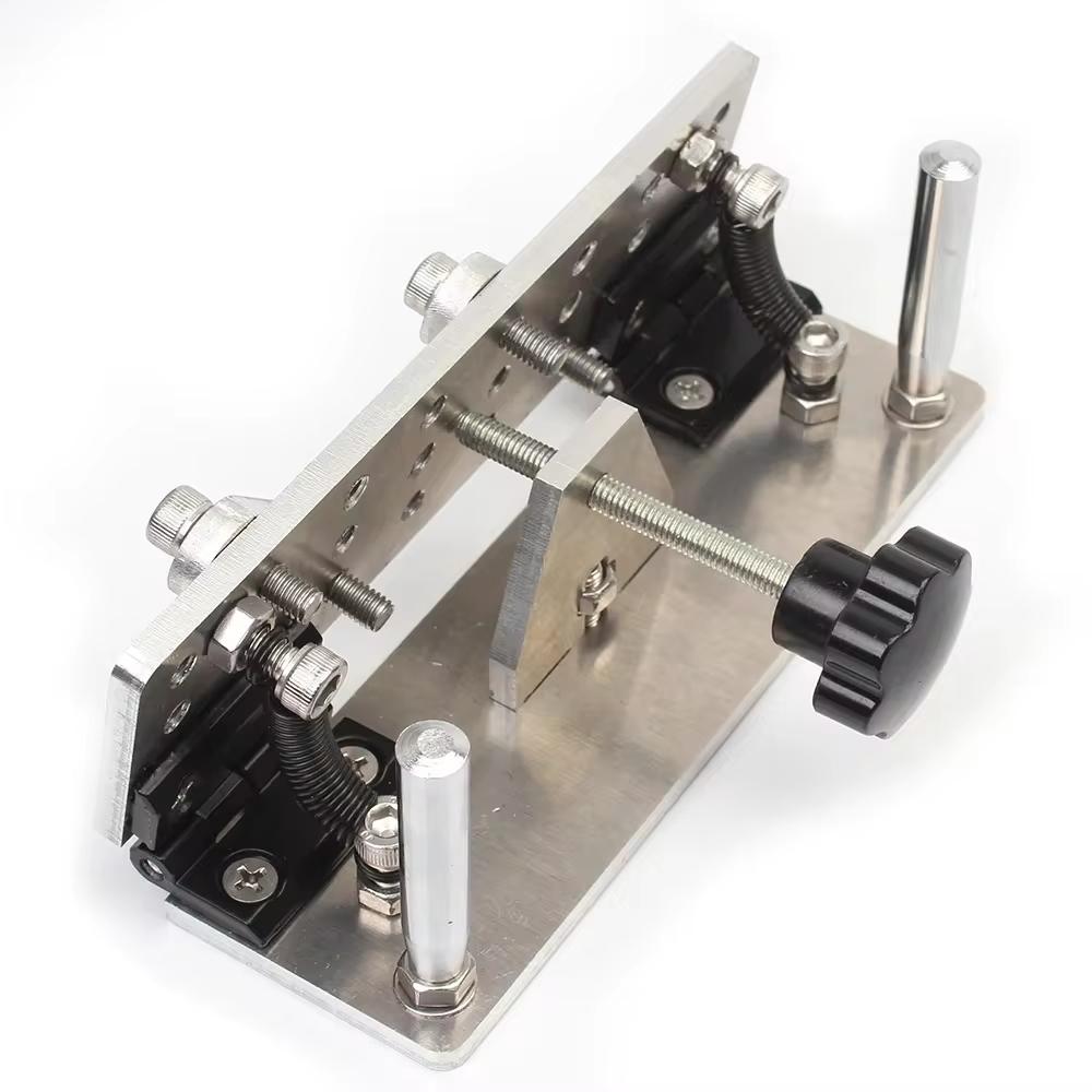 Bevel Grinding Jig, Belt Grinder Parts Knife Sharpener Jig Sharpening Locator Knife Sharpening Clip for Belt Sander Machine