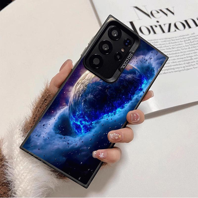 Earth Stars Space Universe Shockproof Phone Case for Samsung Galaxy S26 Edge S25 Ultra S24 FE S23 Plus S21 Cover Anti Fall Funda