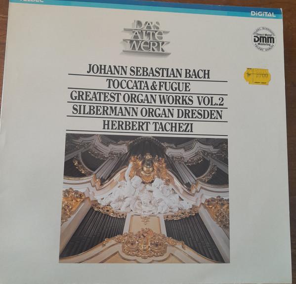 LP Record JOHANN SEBASTIAN BACH , HERBERT TAC - Toccata & Fugue Greatest Organ Work 643191AZ TELDEC 1985 Germany Classical Used